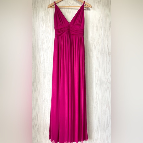 Lulus Heavenly Hues Magenta Maxi Dress Size S EUC - Picture 6 of 7